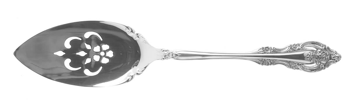 Silver Artistry (Silverplate, 1965) Server-Pie/Solid-Pierced by Oneida Silver-1