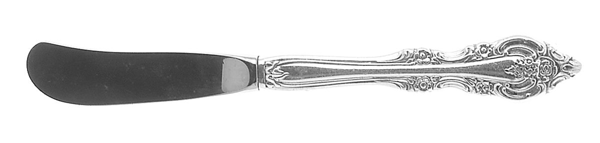 Silver Artistry (Silverplate, 1965) Butter Spreader Hollow Hdl-Paddle/Stainless Blade by Oneida Silver-1