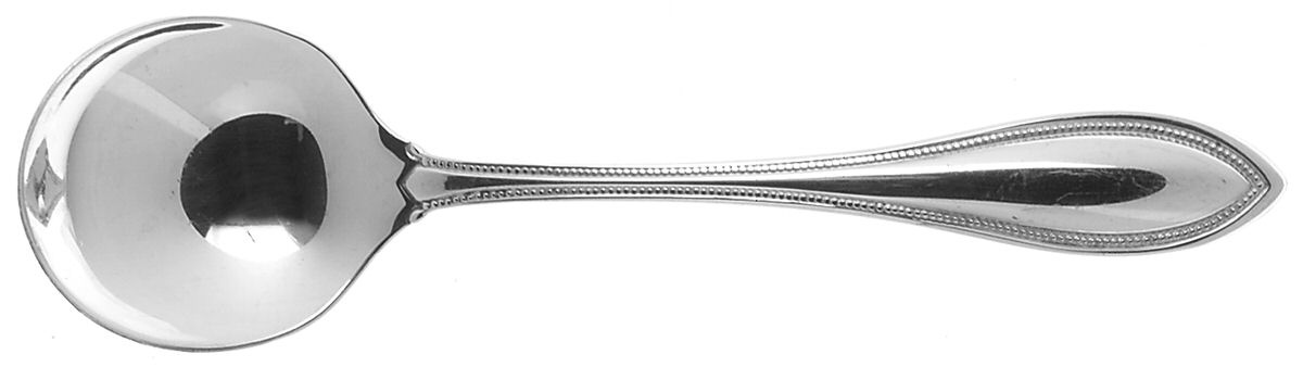 Silver Arbor (Silverplate) Round Bowl Soup Spoon (Cream Soup) by Oneida Silver-1