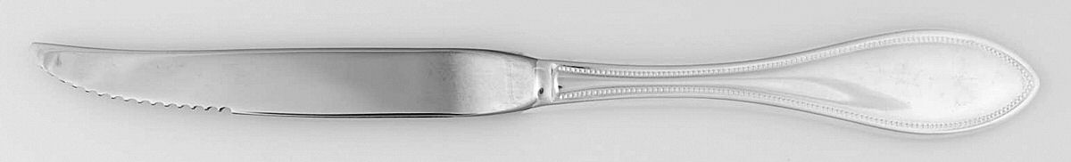 Silver Arbor (Silverplate) Individual Solid Handle Steak Knife by Oneida Silver-1