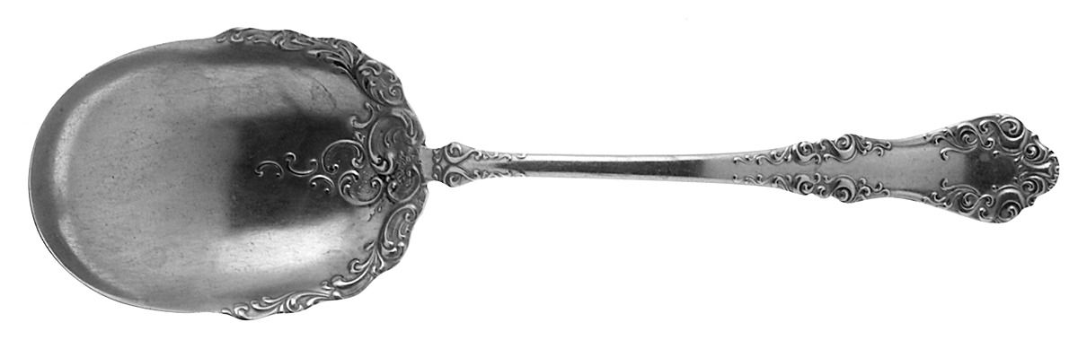 Simeon No. 1 (Silverplate, 1907) Solid Smooth Casserole Spoon by Oneida Silver-1