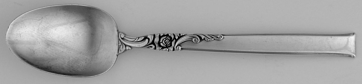 Silver Rose (Sterling, 1956) Youth Spoon by Oneida Silver-1