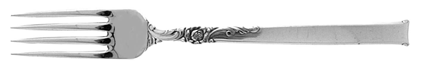 Silver Rose (Sterling, 1956) Fork by Oneida Silver-1