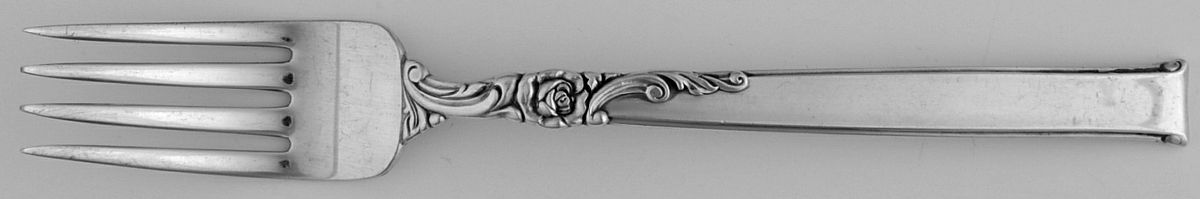 Silver Rose (Sterling, 1956) Youth Fork by Oneida Silver-1