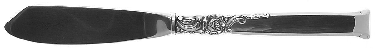 Silver Rose (Sterling, 1956) Hollow Handle Master Butter Knife by Oneida Silver-1