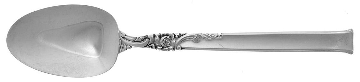 Silver Rose (Sterling, 1956) Five O'Clock Teaspoon by Oneida Silver-1