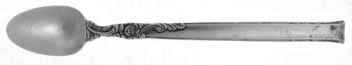 Silver Rose (Sterling, 1956) Infant Feeding Spoon by Oneida Silver-1