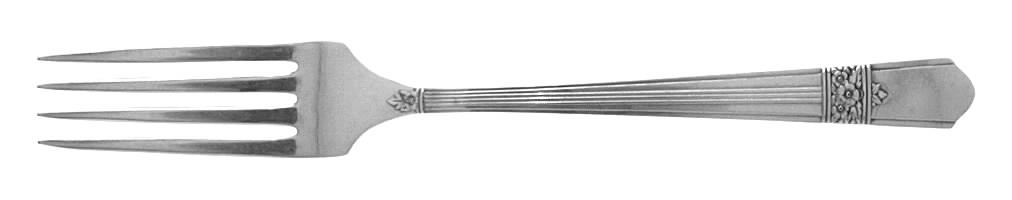 Silver Rose (Silverplate, 1940) Fork by Oneida Silver-1