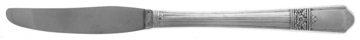 Silver Rose (Silverplate, 1940) Modern Hollow Grille Knife by Oneida Silver-1