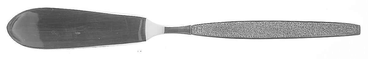 Silver Sands (Silverplate, 1966) Flat Handle Master Butter Knife by Oneida Silver-1
