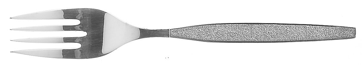 Silver Sands (Silverplate, 1966) Individual Salad Fork by Oneida Silver-1