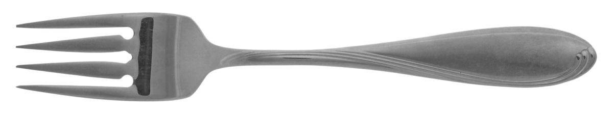 Silver Scroll (Silverplate) Individual Salad Fork by Oneida Silver-1