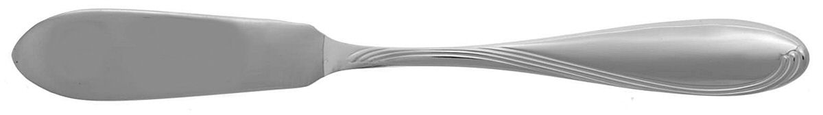 Silver Scroll (Silverplate) Flat Handle Master Butter Knife by Oneida Silver-1