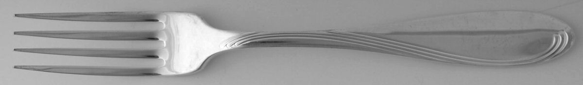 Silver Scroll (Silverplate) Fork by Oneida Silver-1