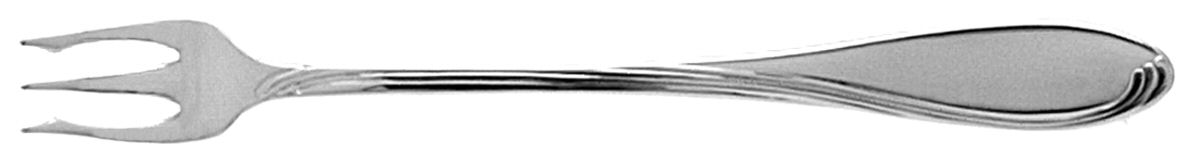 Silver Scroll (Silverplate) Cocktail/Seafood Fork by Oneida Silver-1