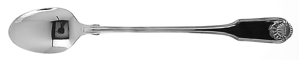 Silver Shell (Silverplate, 1978) Iced Tea Spoon by Oneida Silver-1