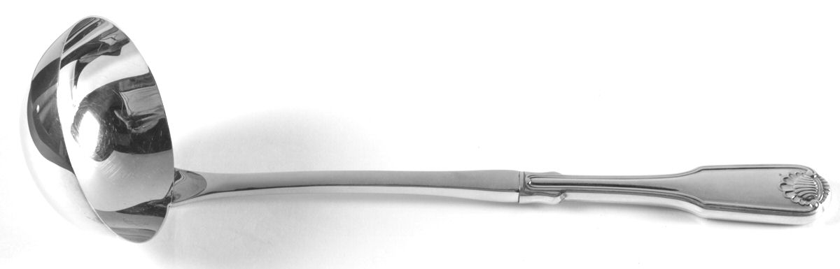 Silver Shell (Silverplate, 1978) Solid Soup Ladle by Oneida Silver-1
