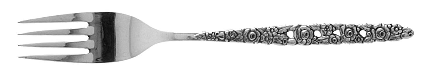 Silver Valentine (Silverplate, 1973) Fork by Oneida Silver-1