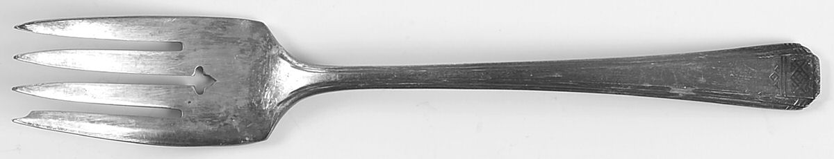 Skyline-Skycrest (Silverplate, 1930) Individual Salad Fork by Oneida Silver-1