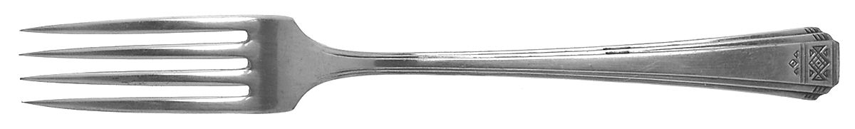 Skyline-Skycrest (Silverplate, 1930) Fork by Oneida Silver-1