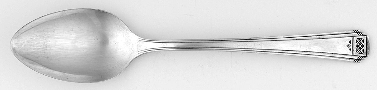 Skyline-Skycrest (Silverplate, 1930) Place/Oval Soup Spoon by Oneida Silver-1