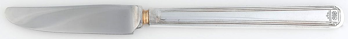 Skyline-Skycrest (Silverplate, 1930) New French Hollow Grille Knife by Oneida Silver-1