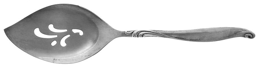 Skyward (Silverplate, 1963) Solid Pierced Pie Server by Oneida Silver-1