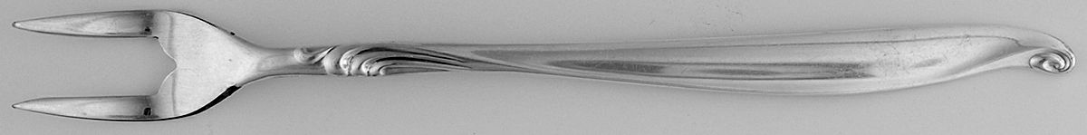 Skyward (Silverplate, 1963) Short Handle Pickle/Olive Fork by Oneida Silver-1
