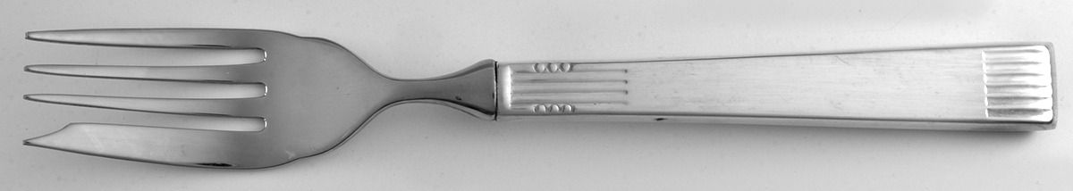 Skyline (Silverplate, 1956) Individual Hollow Handle Fish Fork by Oneida Silver-1