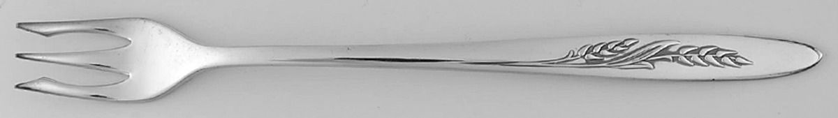 Song of Autumn (Silverplate, 1960) Cocktail/Seafood Fork by Oneida Silver-1