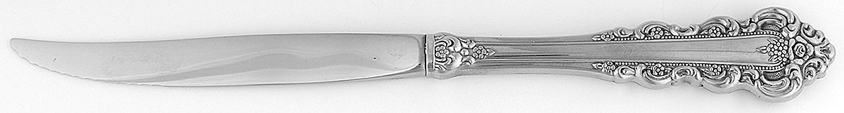 Southern Baroque (Stainless) Individual Steak Knife Hollow Handle by Oneida Silver-1
