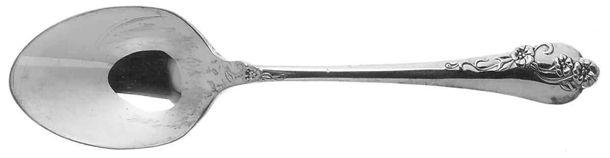 Southern Garden (Silverplate, 1989) Place/Oval Soup Spoon by Oneida Silver-1