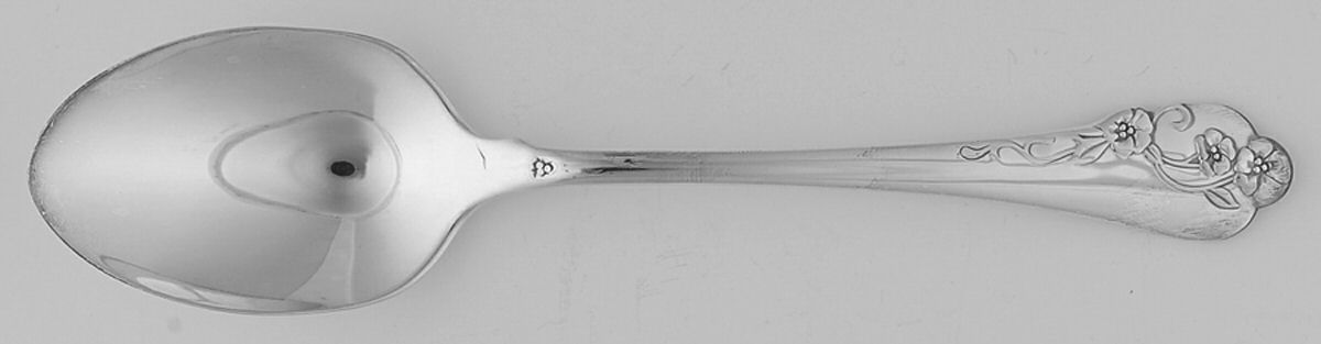 Southern Garden (Silverplate, 1989) Tablespoon (Serving Spoon) by Oneida Silver-1