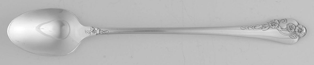 Southern Garden (Silverplate, 1989) Iced Tea Spoon by Oneida Silver-1