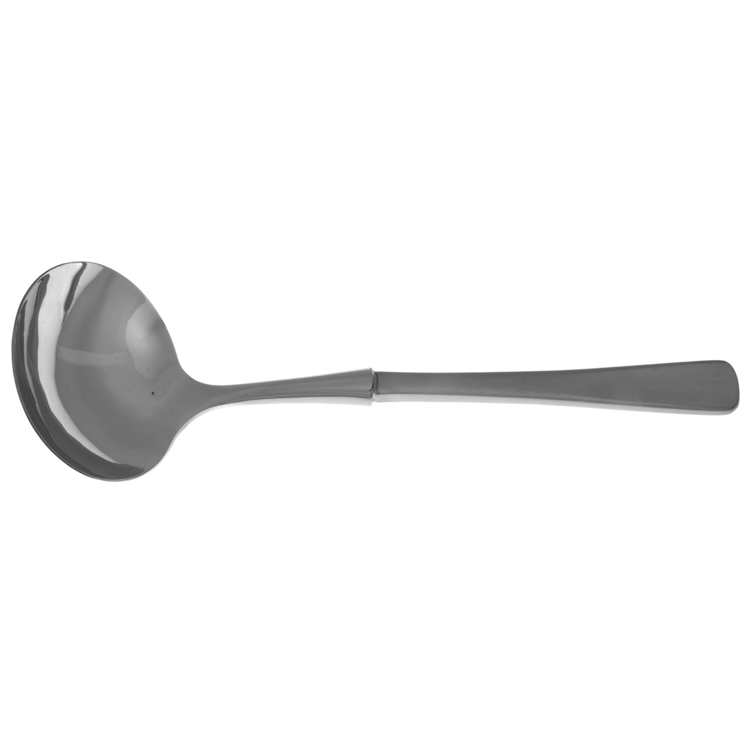 Solar II (Stainless) Gravy Ladle with No Spout Stainless Bowl HC by Oneida Silver-1