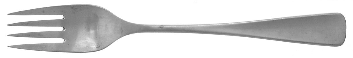 Solar II (Stainless) Individual Salad Fork by Oneida Silver-1