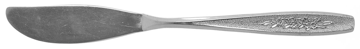 Spring Ballad (Stainless) Flat Handle Master Butter Knife by Oneida Silver-1