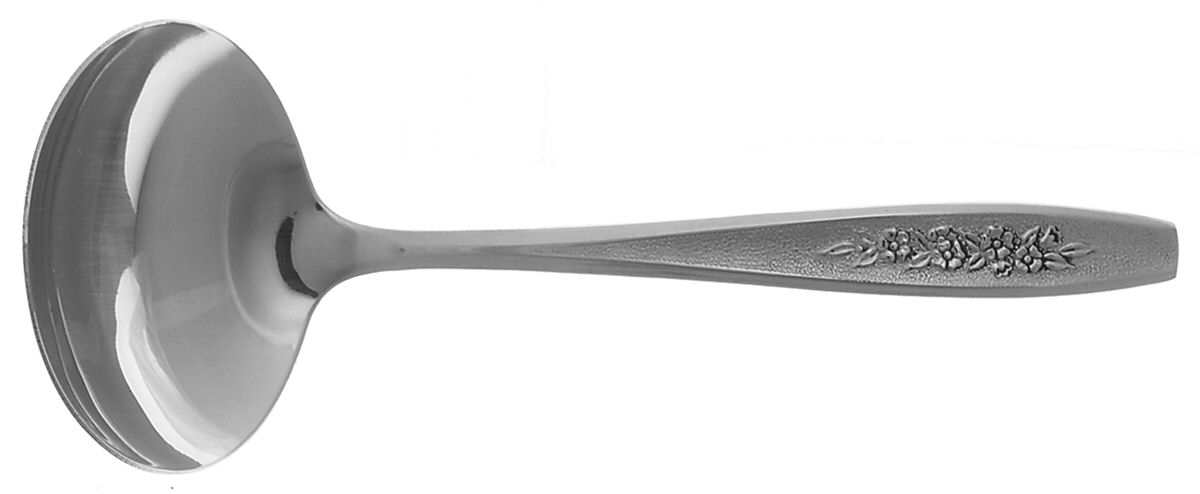 Spring Ballad (Stainless) Solid Gravy Ladle by Oneida Silver-1