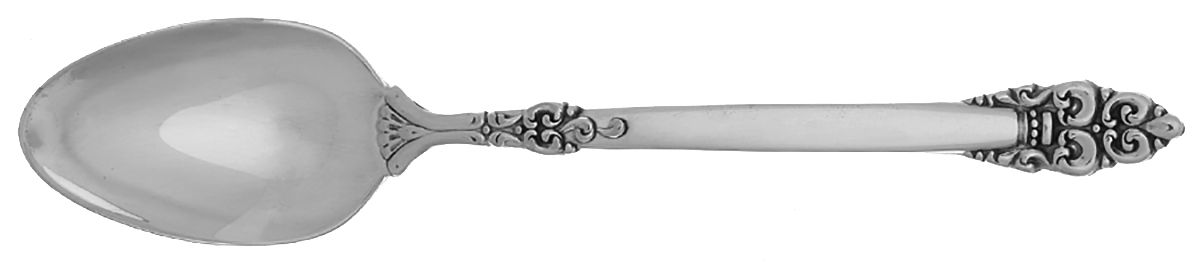 Spanish Crown (Silverplate, 1970) Five O'Clock Teaspoon by Oneida Silver-1