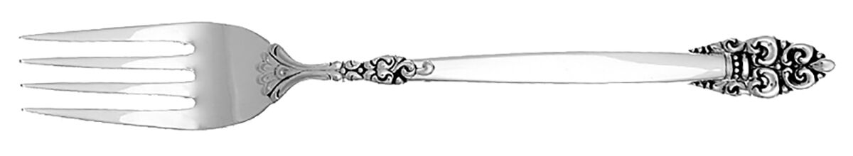 Spanish Crown (Silverplate, 1970) Youth Fork by Oneida Silver-1