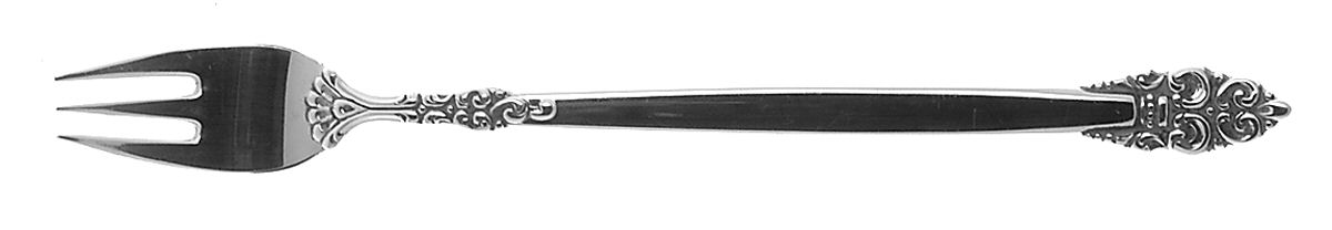 Spanish Crown (Silverplate, 1970) Cocktail/Seafood Fork by Oneida Silver-1