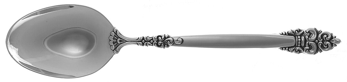 Spanish Crown (Silverplate, 1970) Place/Oval Soup Spoon by Oneida Silver-1
