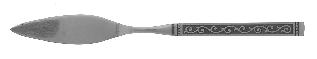Spanish Court (Stainless) Flat Handle Master Butter Knife by Oneida Silver-1