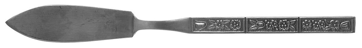 Spring Fever (Stainless) Flat Handle Master Butter Knife by Oneida Silver-1