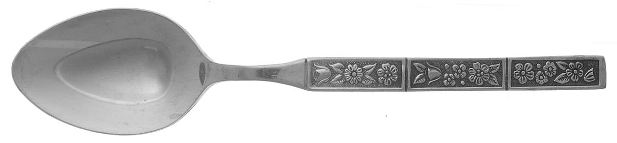 Spring Fever (Stainless) Tablespoon (Serving Spoon) by Oneida Silver-1