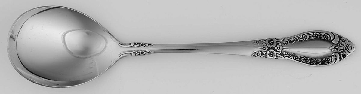 Spring Festival (Stainless) Sugar Spoon by Oneida Silver-1