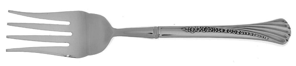 Spring Glen (Stainless) Cold Meat Fork Large, Stainless Tines HC by Oneida Silver-1