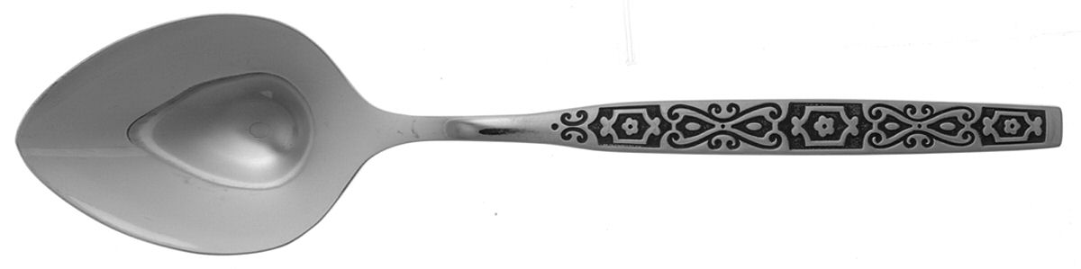 Spanish Mood (Stainless) Place/Oval Soup Spoon by Oneida Silver-1