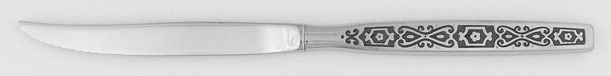 Spanish Mood (Stainless) Individual Steak Knife Hollow Handle by Oneida Silver-1