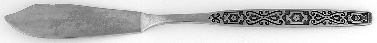Spanish Mood (Stainless) Flat Handle Master Butter Knife by Oneida Silver-1